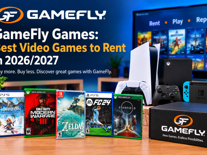 GameFly Games: Best Video Games to Rent in 2026/2027