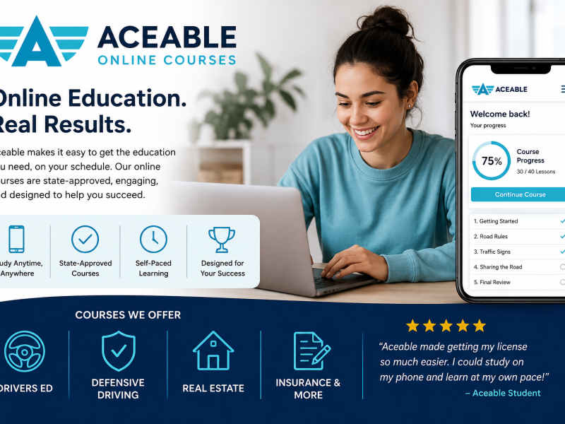 Aceable: Online Education and Licensing Courses
